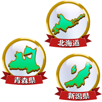 全国踏破バッジ